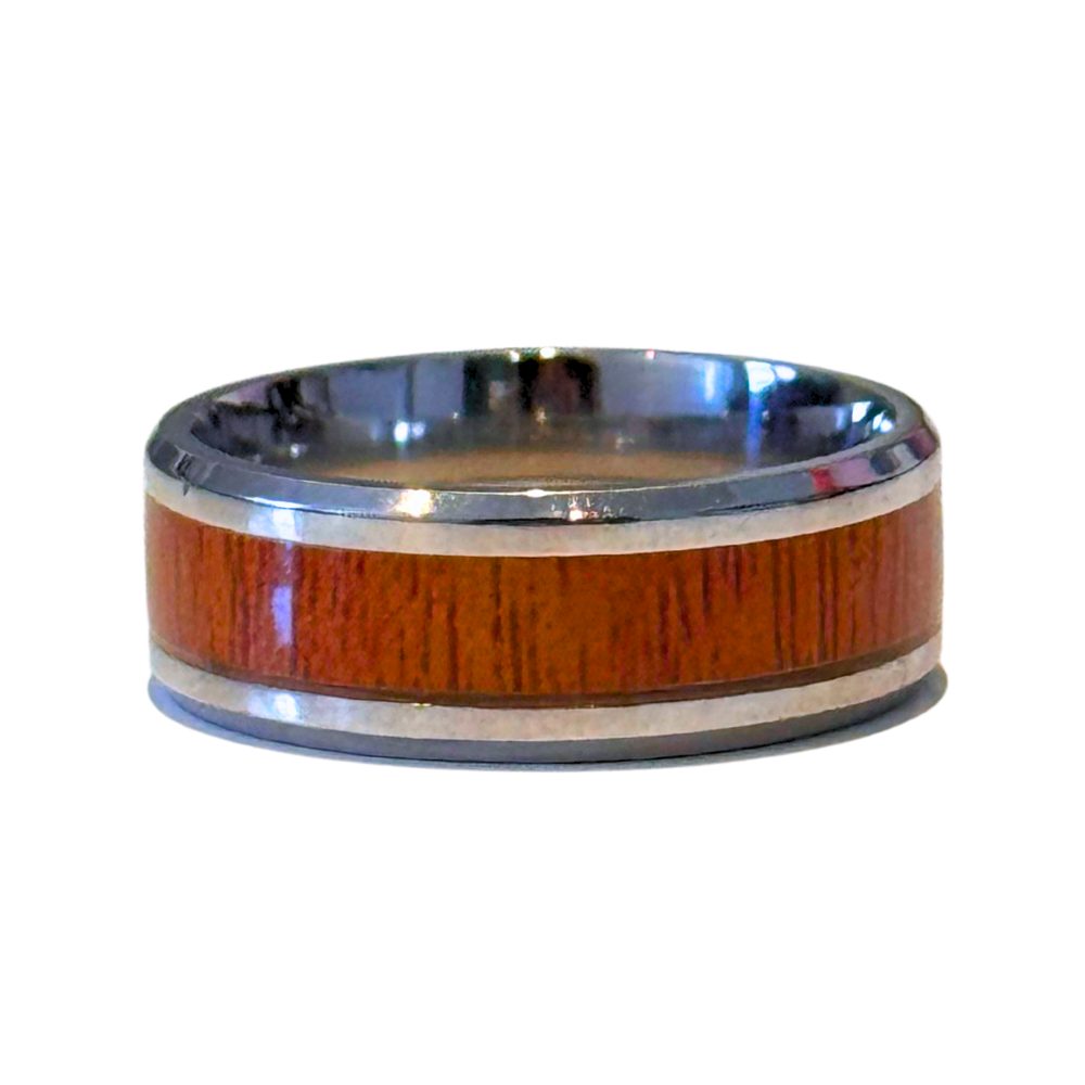 Bague argent et noyer GR 10