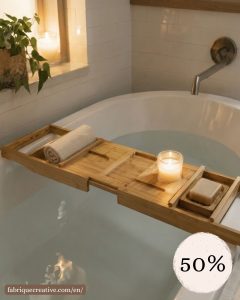 The Bath Tray: Extend Your Moments of Relaxation